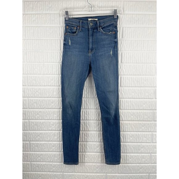 GRLFRND Jeans Size 24 Kendall You Me Against The World Wash Revolve - Picture 3 of 9